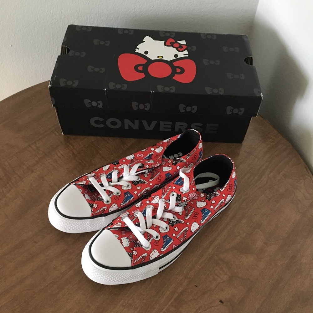 NEW Hello Kitty x Converse shoes
